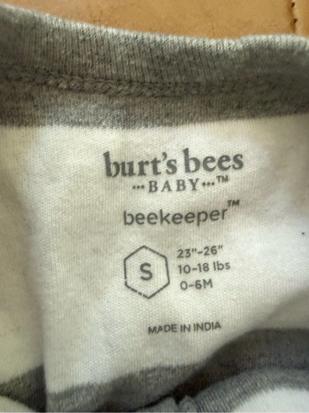 Burt’s Bees Sleep Sack 0-6M